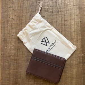 Vegan leather wallet